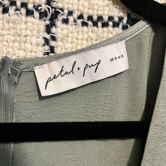 Petal & Pup Sage Green Dress - Picture 2 of 3